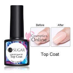 Top Coat SUGAR pentru oja Soak Off UV / LED de 7,5 ml